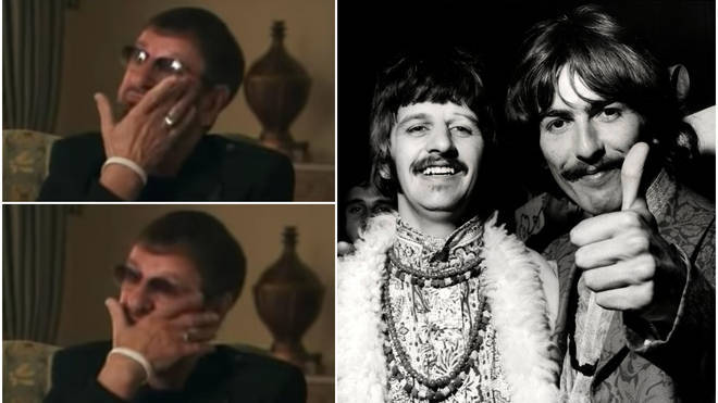 Ringo Starr and Harrison