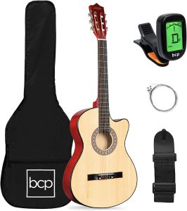 Best Choice Products 4 in 1 Beginner Acoustic Guitar Kit